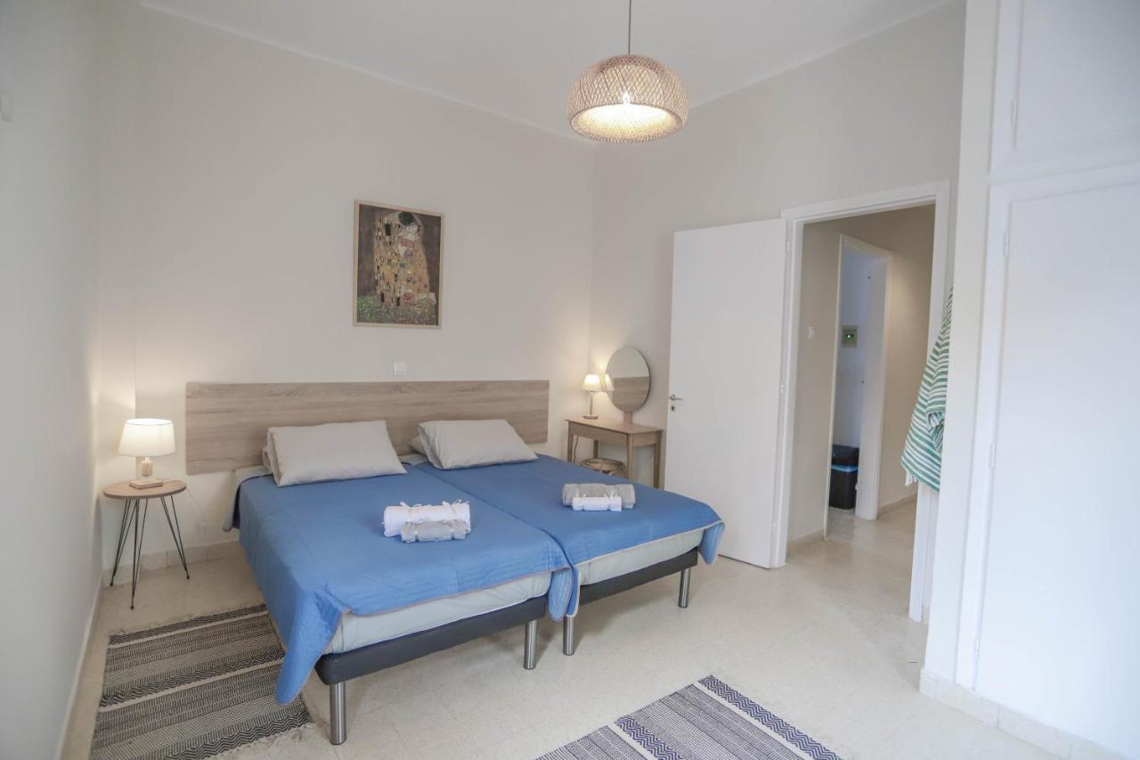Traditional Town Garden Apartment Rhodes City Exterior foto