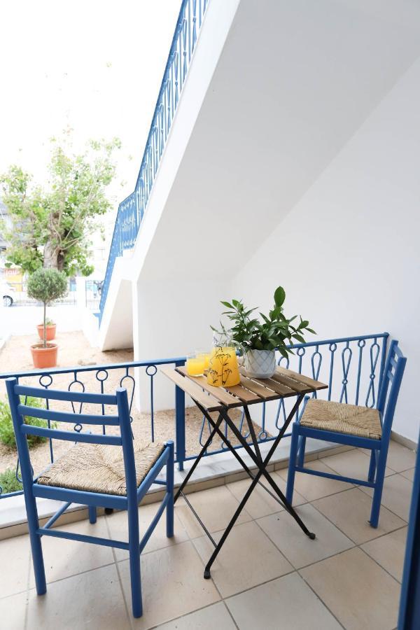 Traditional Town Garden Apartment Rhodes City Exterior foto