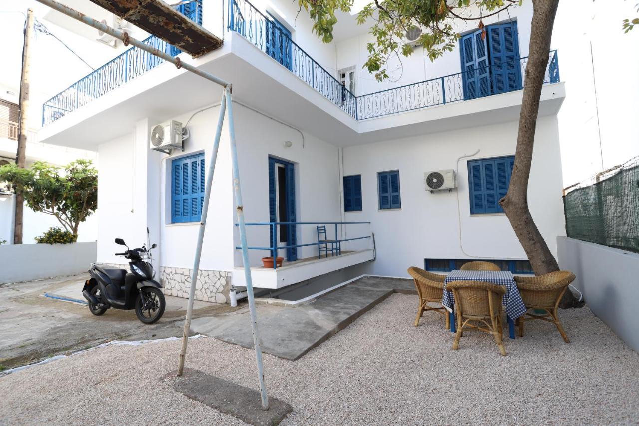 Traditional Town Garden Apartment Rhodes City Exterior foto
