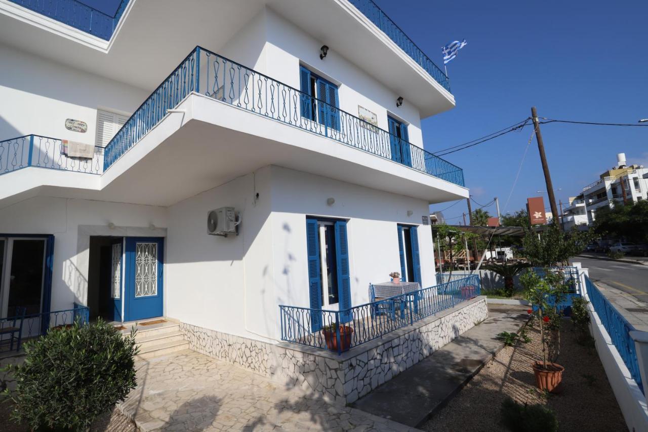 Traditional Town Garden Apartment Rhodes City Exterior foto